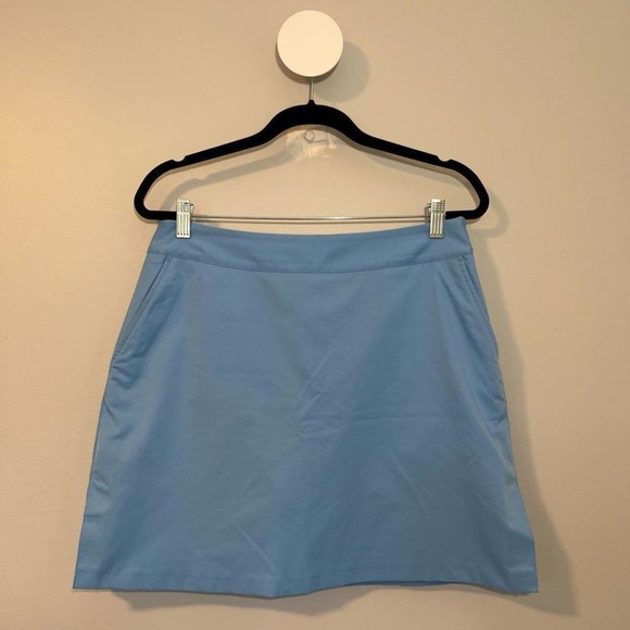 adidas Pants - Adidas women's light blue Climacool Golf Skort sz 8